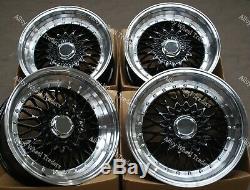 17 Black Alloy Wheels For Rs Mini R50 R52 R55 R56 R57 R58 R59 Clubman 4x100