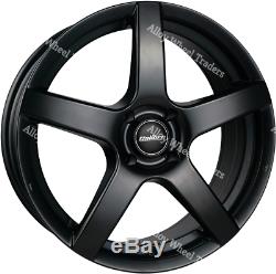 17 Black Rhythm Alloy Wheels 4x100 Bmw Mini R50 R52 R55 R56 R57 R58 R59