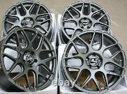 18 Grey Cr1 Alloy Wheels For Bmw Mini F54 F55 F56 F57 Clubman Clubvan 5x112