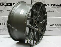 18 Grey Cr1 Alloy Wheels For Bmw Mini F54 F55 F56 F57 Clubman Clubvan 5x112