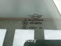 2024 Mini One Cooper F56 F55 Left Rear Door Window Glass