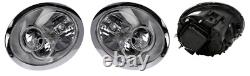 2x Front Headlights G+d Electric Without Motor For Mini One Cooper R50 R52 04