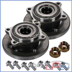 2x WHEEL HUB KIT + LEFT + RIGHT FRONT BEARING FOR MINI R50 R53 R52 -07.2006