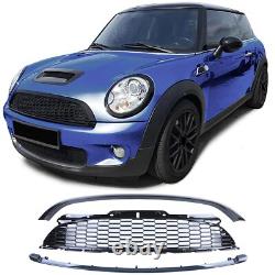 3-piece Gloss Black Grille Kit for Mini One Cooper JCW R56 R57 R58 R59