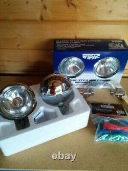 4 Bmw Mini Spot Lights Driving Lamps Chrome X 4 Lamps+kit Complete Wipac