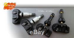 4 Tpms Pressure Sensors For Mini Clubman R55 F54 2014 Auto Relearning