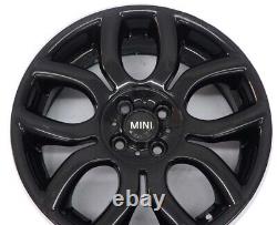 4 Wheels 17'' New Mini 4x100 / Clubman / One / Cooper S / Black Black