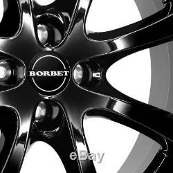 4 Wheels Borbet Lv4 7.0x17 Et38 4x100 Sw For Mini Convertible Clubman Cup O