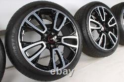 4 new 17'' rims for MINI Cooper, one, Works, GP, Black Polish 5x112