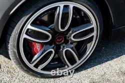 4 new 18'' wheels for MINI Cooper, One, Works, GP, Black Polish 5x112