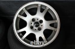 4x Original Mini One D Cooper R50 R52 R53 5.5J X 16 Inches Wheels 6755814 A281