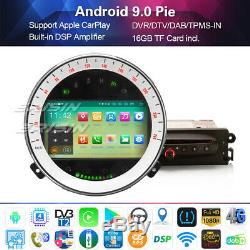 7 Dab + Radio Android 9.0 Wifi 5.0 Bluetopth Carplay Dsp For Bmw Mini Cooper