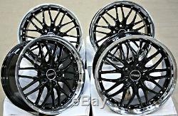 Alloy Wheels 18 Cruize 190 Bp Poli Deep Black 4x100 18'inch Alloys