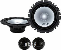 Alpine Sxe-1750s Sxe-6925s Set 6 High Speaker Cooper One R50-r53 Front And Post