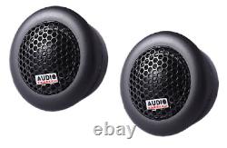 Audiosystem As650c Set 4 Speaker Mini One Cooper R50-r52 -r53 E Cabrio Brkt