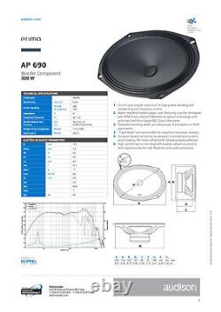 Audison AP 690 Woofer Rear Speaker for Mini One Cooper
