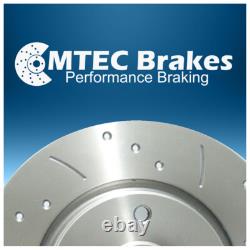 BMW Mini ONE COOPER S R50 R53 Front Brake Discs Drilled and Slotted 276mm