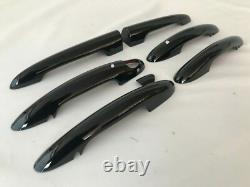 Black Gloss Door Handles for Keyless Go Mini Clubman F54 4 Doors