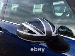 Black Gray White Hood Mirrors for Mini One Cooper R50 R53 R52