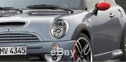 Bmw Mini 01-06 R50 R52 53 Black Led R8 Projector Drl & Halo Angel Eye