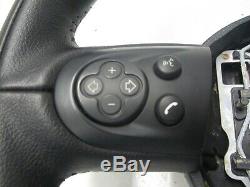 Bmw Mini 3 Spokes Leather Steering Wheel Sport R55 R56 R57 6794624