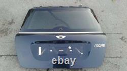 Bmw Mini Cooper One R56 R57 07-14 Boot LID With Dark Blue Glass Back