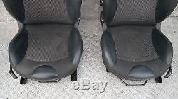 Bmw Mini Cooper One R56 Sport Half Black Leather Interiors Seating With Airbag