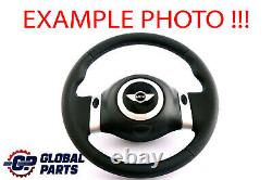 Bmw Mini Cooper R50 R52 Cooper Flying Leather Black New With 2 Rays 0146479