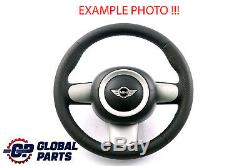 Bmw Mini Cooper R50 R52 R53 Nine Black Leather Sports Steering 6762457