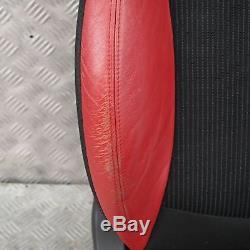 Bmw Mini Cooper R56 One 2 Sports Half Red Leather Interior Seat With Airbag