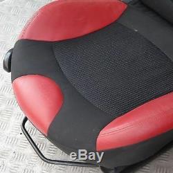 Bmw Mini Cooper R56 One 2 Sports Half Red Leather Interior Seat With Airbag