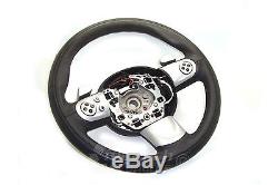 Bmw Mini One Cooper S Paddle Tip Auto Leather Black 3 Steering Wheel R55