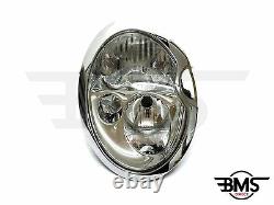 Bmw Mini One/cooper/cooper S Pre-facelift Headlight With Round O/s R50 R53