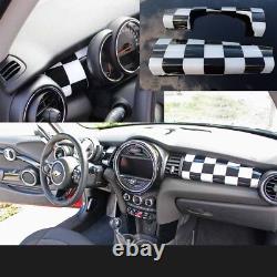 Checkered Flag Interior for Mini One Cooper F56 F55 4 Doors