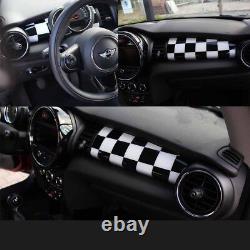 Checkered Flag Interior for Mini One Cooper F56 F55 4 Doors