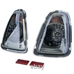 Clear Black Smoke LED Tail Lights for Mini One Cooper R56 2006-2010