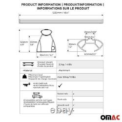 Cross Roof Bars for Mini One Cooper 2014-2018 Black 2x 3 Doors