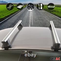 Cross Roof Bars for Mini One Cooper 2014-2018 Grey Aluminum 3 Door