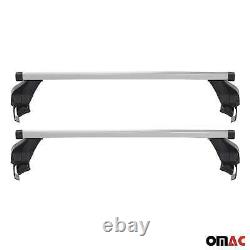 Cross-sectional Roof Bars For Mini One Cooper 2014-2018 Silver Steel