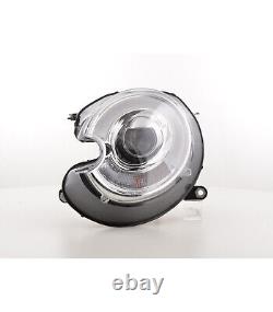 Daylight LED DRL look headlights for Mini One / Cooper 06-10 chrome
