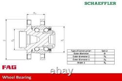 FAG 713 6493 70 Wheel bearing kit for MINI Hatchback (R50, R53) 137.2mm