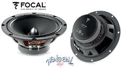 FOCAL ASE-165 Set 4 Speakers Mini One Cooper R50-R52 -R53 and Cabrio Brkt
