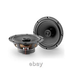 Focal Set 4 Speaker for Mini One Cooper R50-R53 and Cabrio Front Auto Bracket