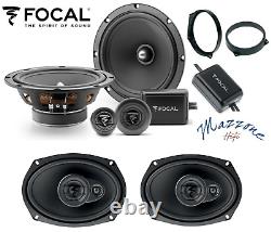 Focal Set 6 Speaker for Mini One Cooper R50-R52-R53 and Cabrio Ant Car Brkt