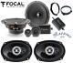 Focal Set 6 Speaker For Mini One Cooper R50-r52-r53 And Cabrio With Auto Ant Bracket