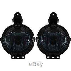 Fog Lamps Set For Mini R55 R56 R57 R58 R59 Year Mfr. Film Smoked 06-13