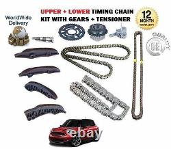 For Bmw Mini One 1.6 Compatriot Diesel 2010 & Gt Superior + Lower Timing Set Chain Kit