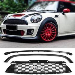 Front Grille For Mini Cooper S & JCW from 2010 to 2014 R56/57/55 Glossy Black