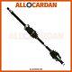 Front Right Drive Shaft Cardan Mini One Cooper Manual Gearbox