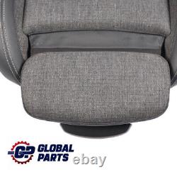 Front seat Mini Cooper One F56 Sport Fabric Leather left Pearl Black Carbon